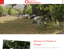 Tablet Screenshot of camping-omoinho.com